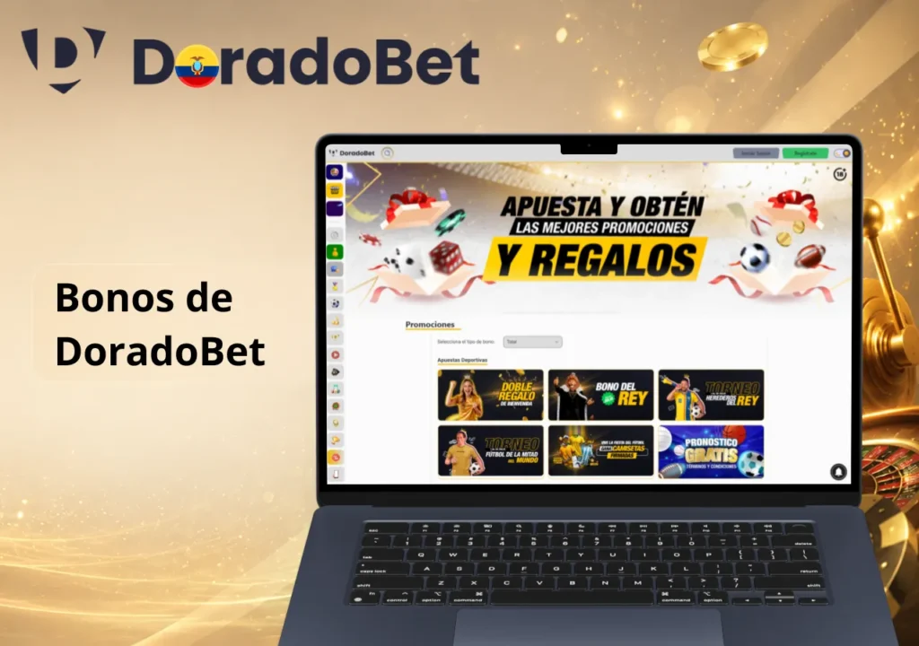 Promociones y bonos de bienvenida disponibles en DoradoBet para nuevos jugadores.